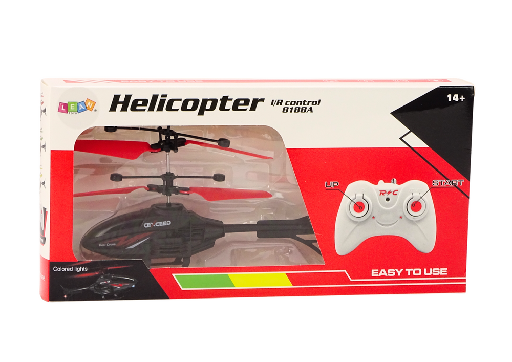 Helikopter na daljinsko upravljanje Gyroscope - crveni
