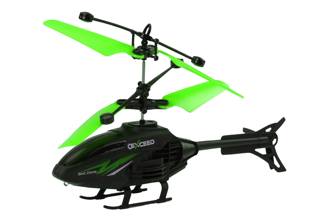 Helikopter na daljinsko upravljanje Gyroscope - zeleni