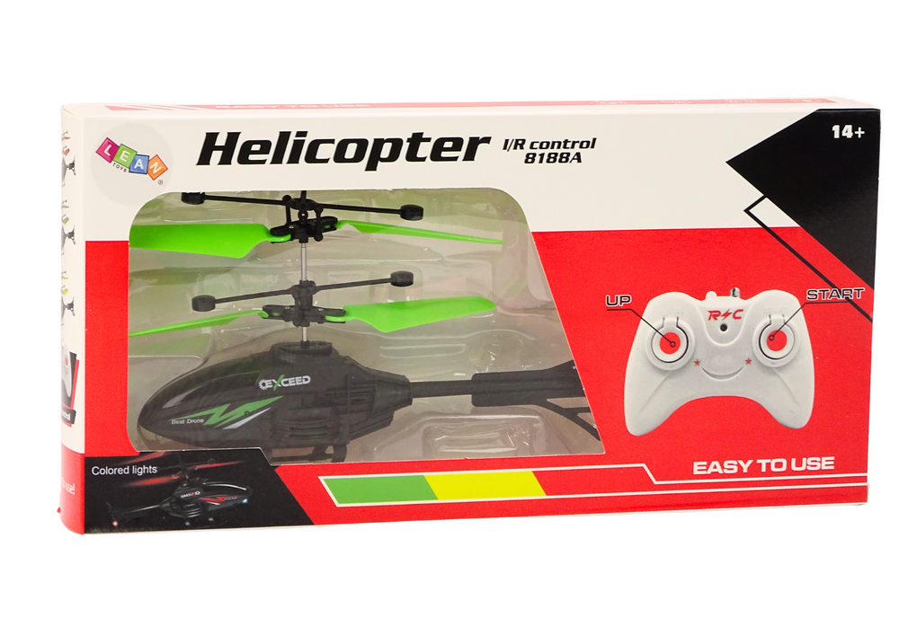 Helikopter na daljinsko upravljanje Gyroscope - zeleni