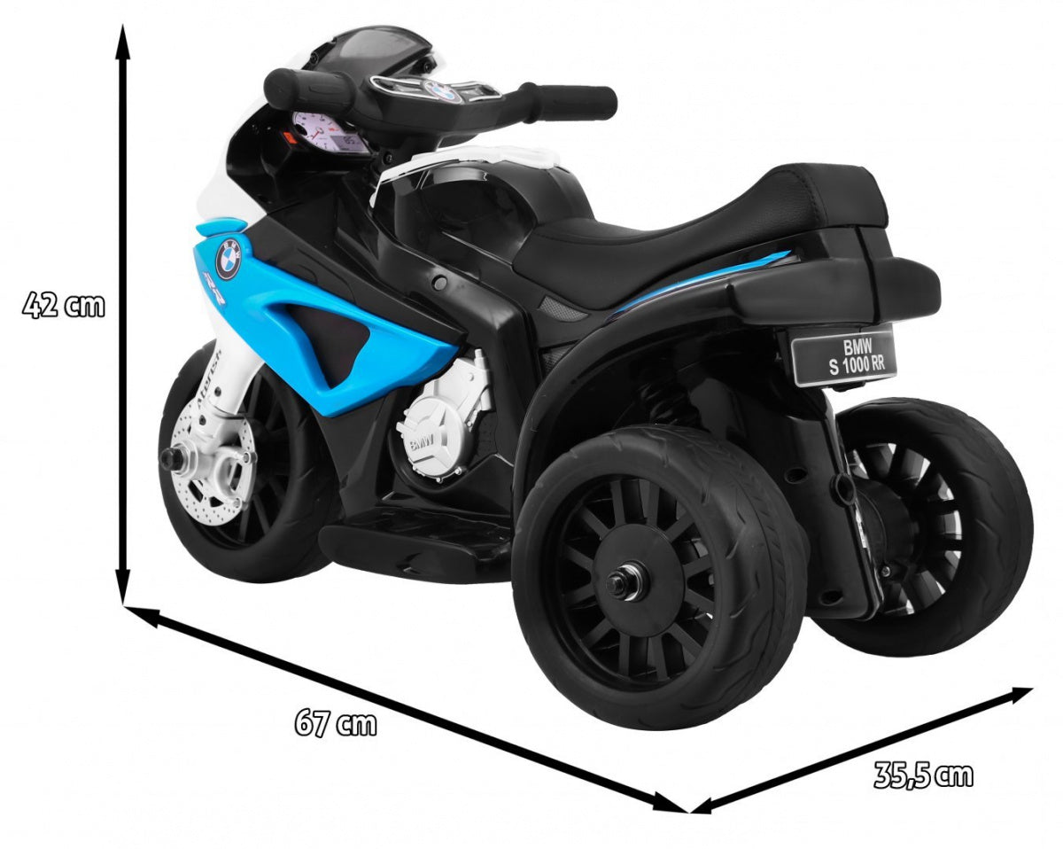 Licencirani motor na akumulator BMW S1000 RR MINI - plavi