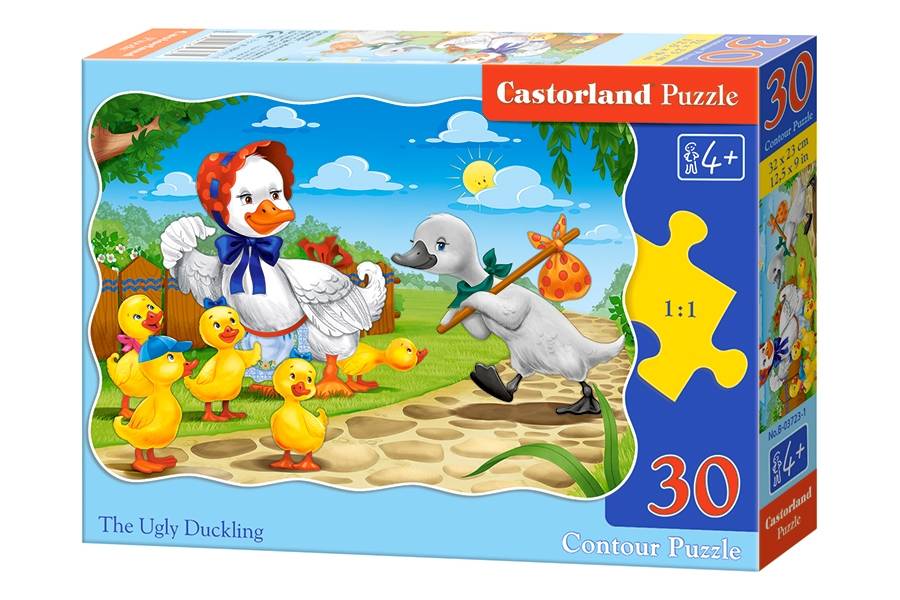 Puzzle Ružno pače (30 elemenata)