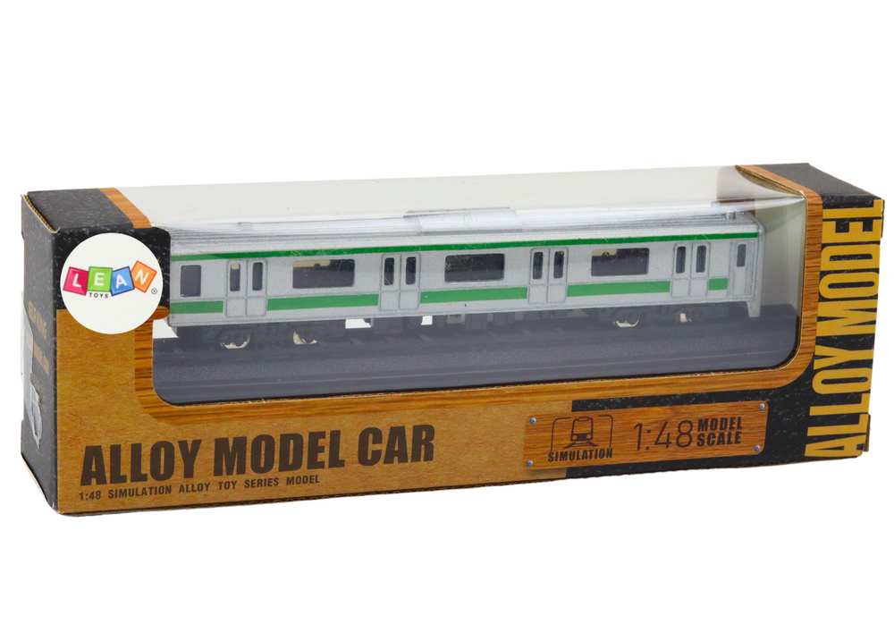 Metalni kolekcijski model vlaka 1:48 - sivi