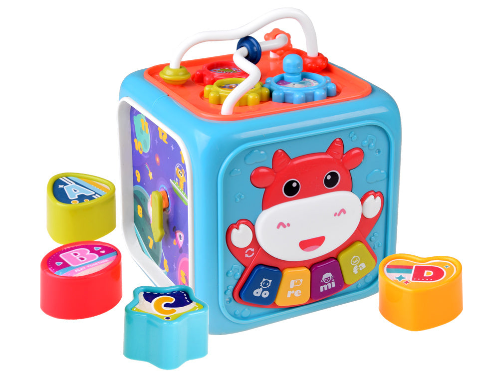 Interaktivna edukativna baby kocka