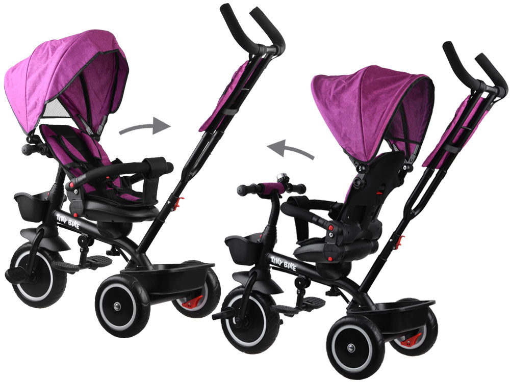 Tricikl Tiny Bike 3u1 – Purple