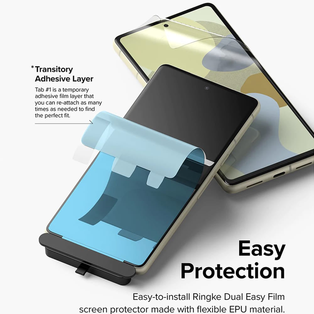 Ringke – Dual Easy Full (2 kom) za Google Pixel 7 – Clear