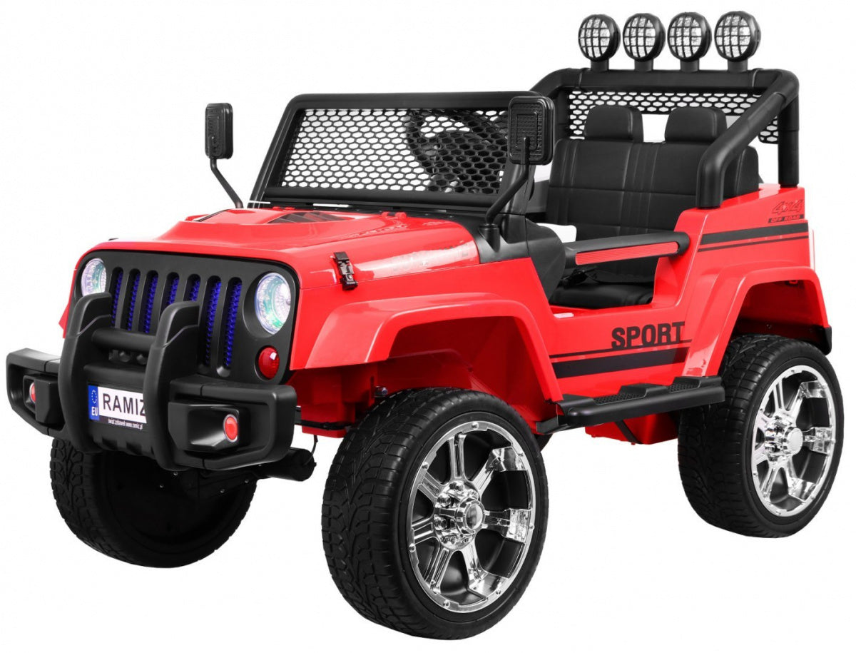 Auto na akumulator NEW Raptor DRIFTER 4 x 4 - crveni