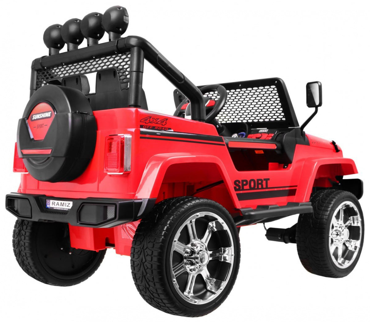 Auto na akumulator NEW Raptor DRIFTER 4 x 4 - crveni