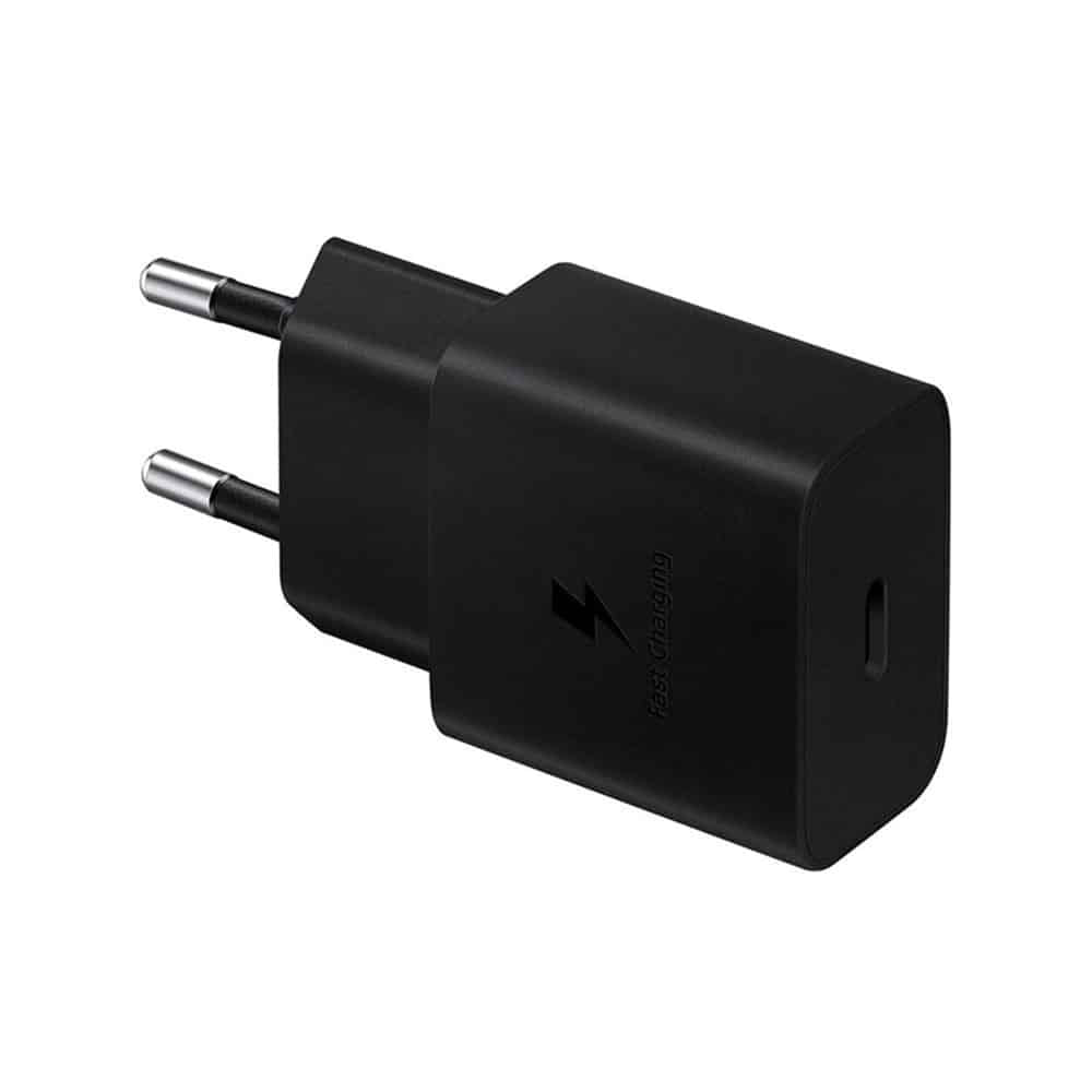 Samsung - Zidni punjač (EP-T1510NBEGEU) - Brzo punjenje Type-C 15W - Crni