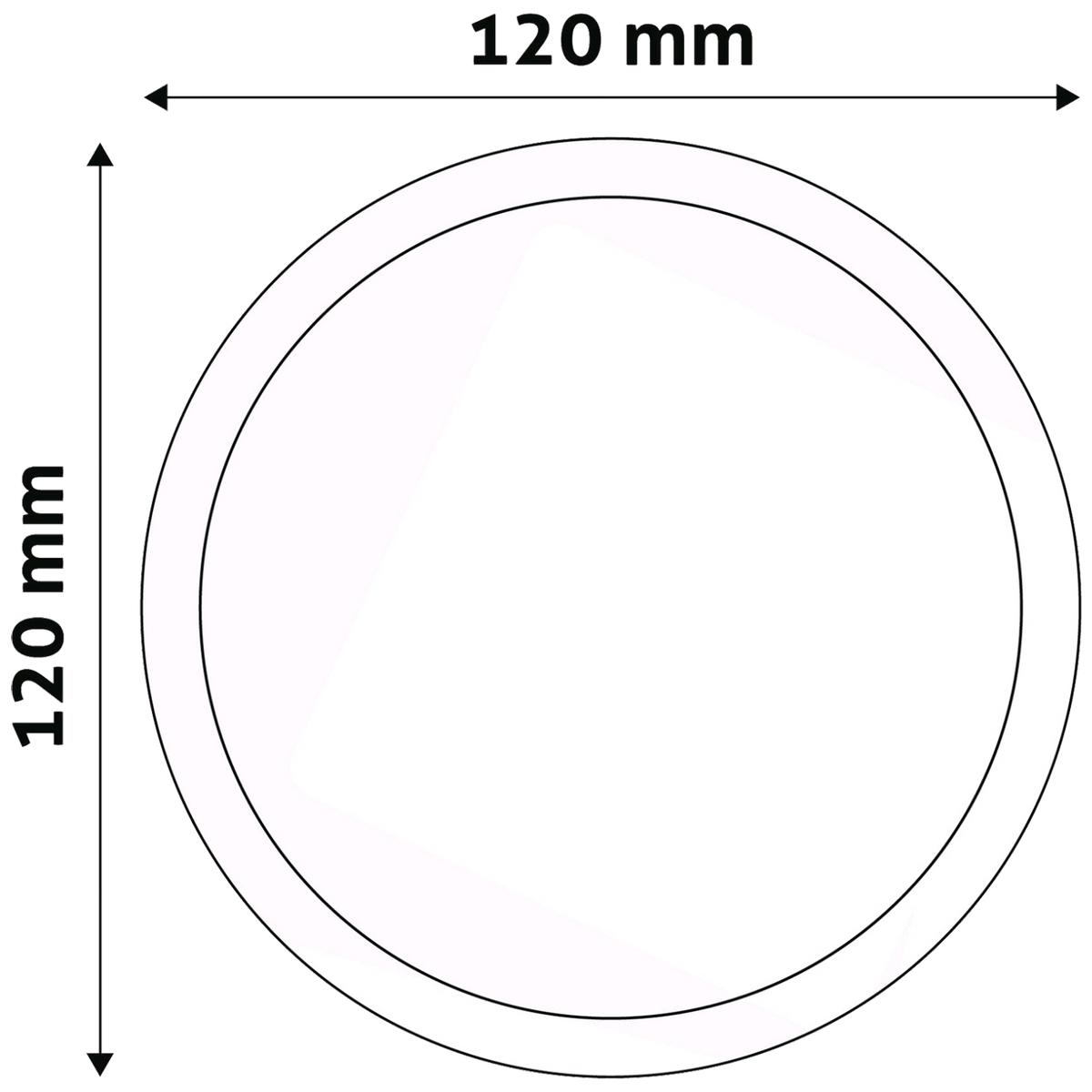 Avide Plafonjera LED, 6W, 420 lm, 4000K, IP20 - ACSMNW-R-6W-ALU
