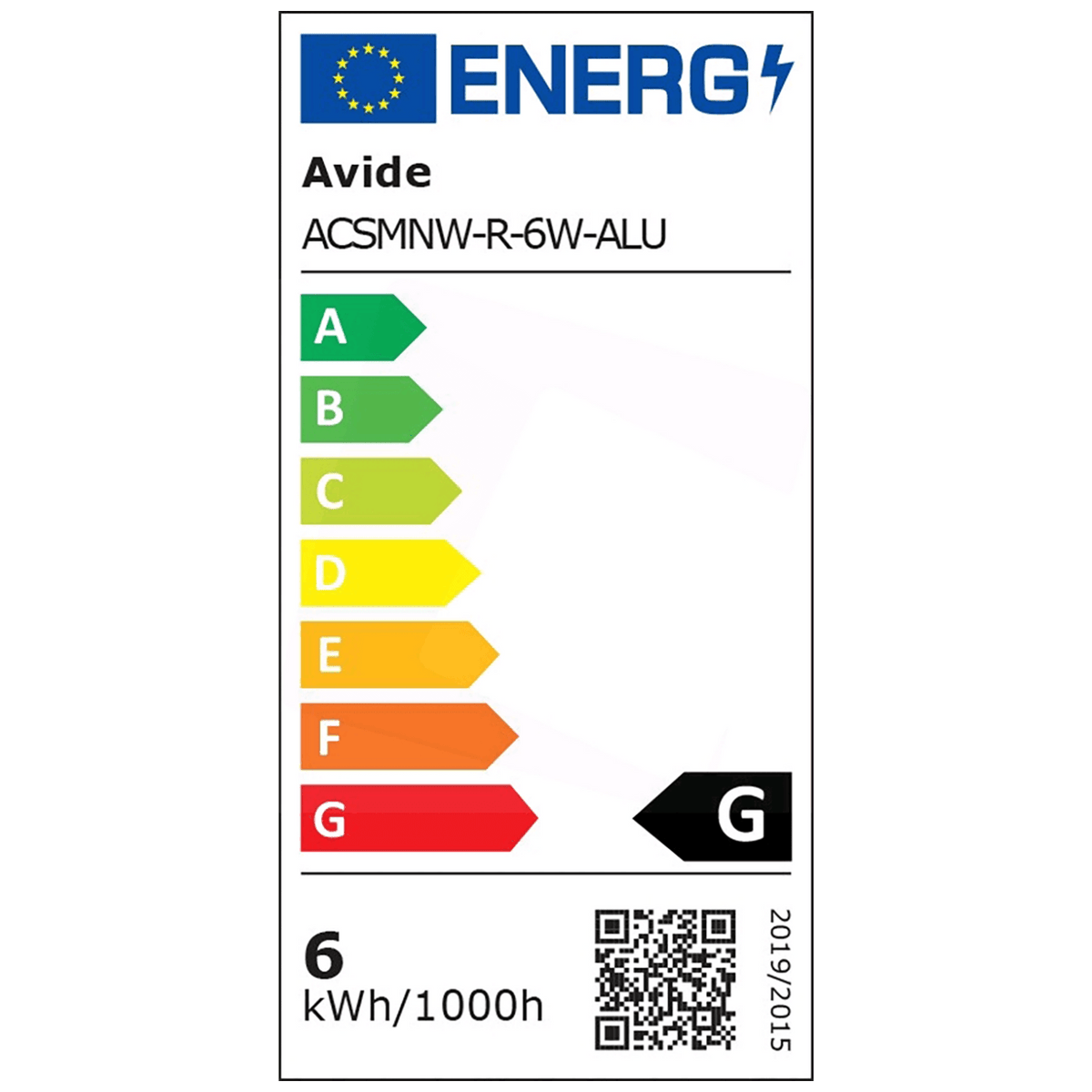 Avide Plafonjera LED, 6W, 420 lm, 4000K, IP20 - ACSMNW-R-6W-ALU