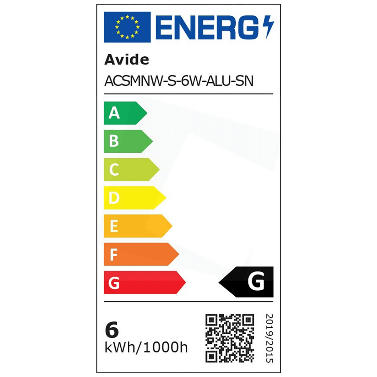 Avide Plafonjera LED, 6W, 420 lm, 4000K, IP20 - ACSMNW-R-6W-ALU