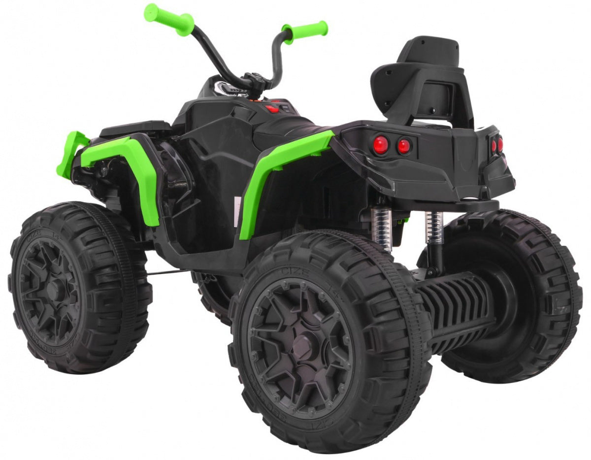 Quad na akumulator ATV - crno/zeleni