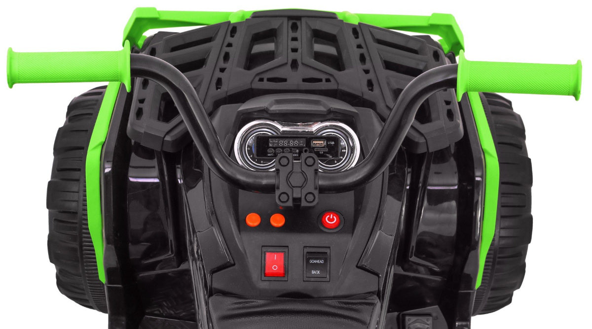 Quad na akumulator ATV - crno/zeleni