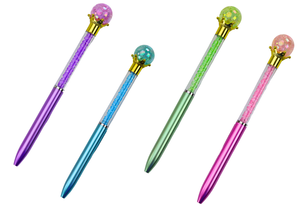 Diamond Ball Pen Diamonds Blue Refill 0.7mm Mix