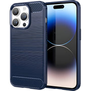 Futrola Carbon Shield TPU za Apple iPhone 14 Pro Max - Plava KP38130