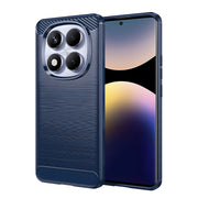 Futrola Carbon Shield TPU za Xiaomi Redmi Note 14 Pro 4G/Poco F7 - Tamno plava KP36544