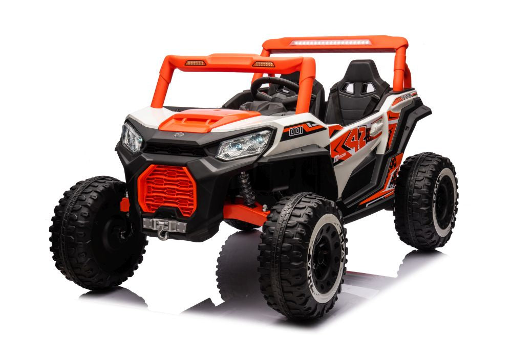 Buggy na akumulator NEL-913 4x4 24V - dvosjed - narančasti