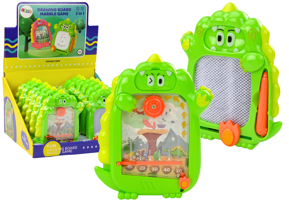 Džepna igra 2in1 zeleni Dinosaur