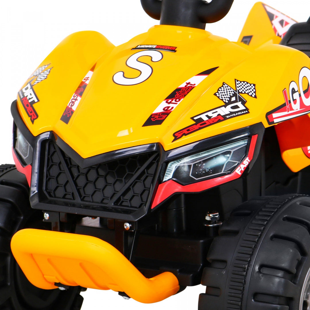 Vehicle Quad THE FASTEST Yellow