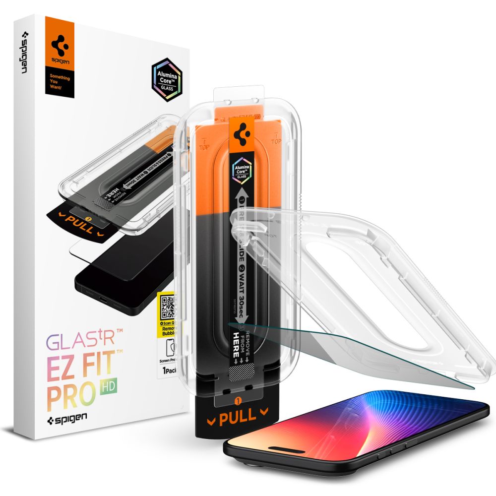Spigen - Glas.tR EZ-FIT Pro Anti Spy staklo za iPhone 17 Air AGL09871- Privacy