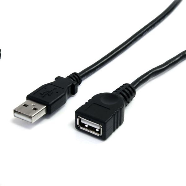 StarTech.com USBEXTAA6BK USB kabel 1,83 m USB A Crno