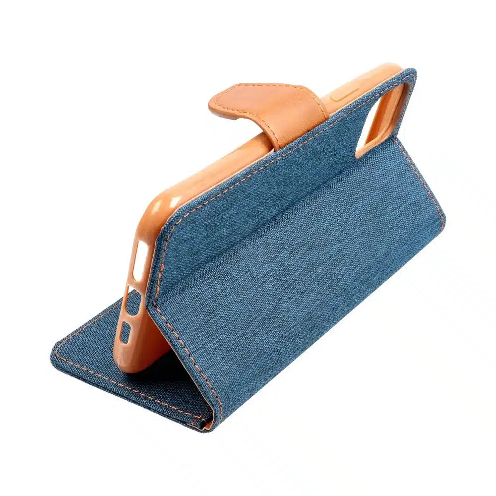CANVAS Book case preklopna futrola za XIAOMI Redmi NOTE 12 PRO Plus 5G navy plava