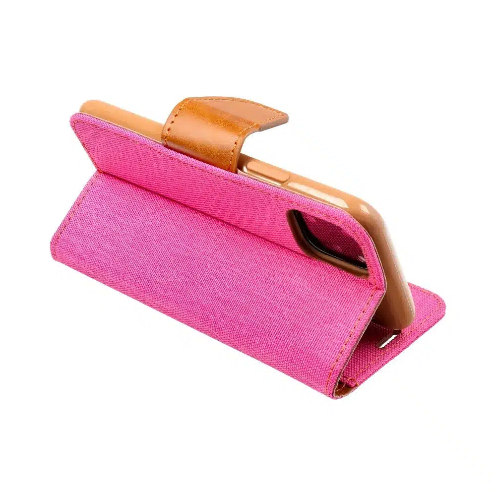CANVAS Book case preklopna futrola za XIAOMI Redmi 12 4G / 12 5G pink