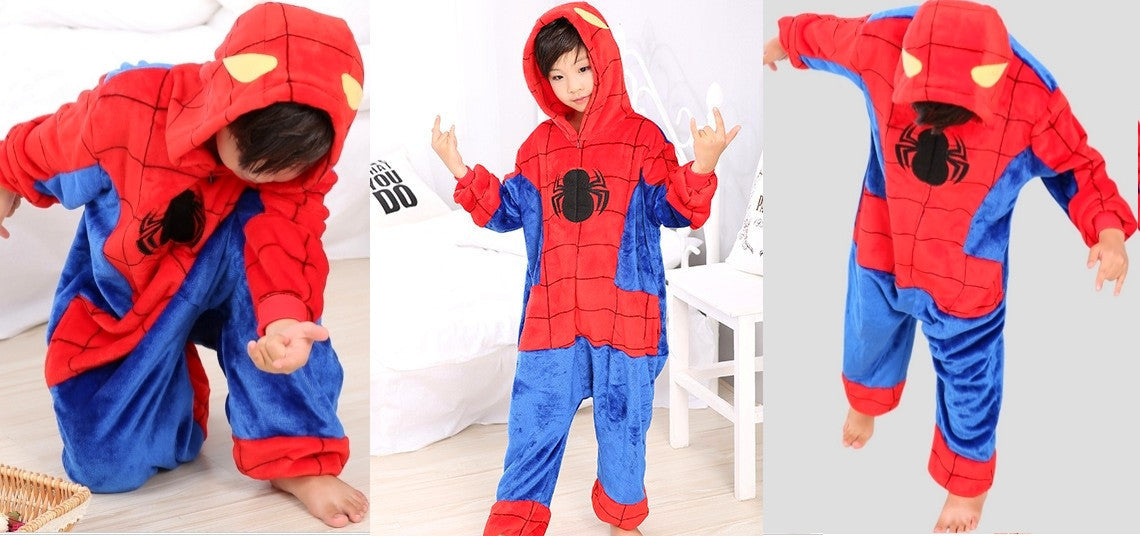 Dječji plišani kombinezon sa likom super junaka po izboru - Superman, Spiderman