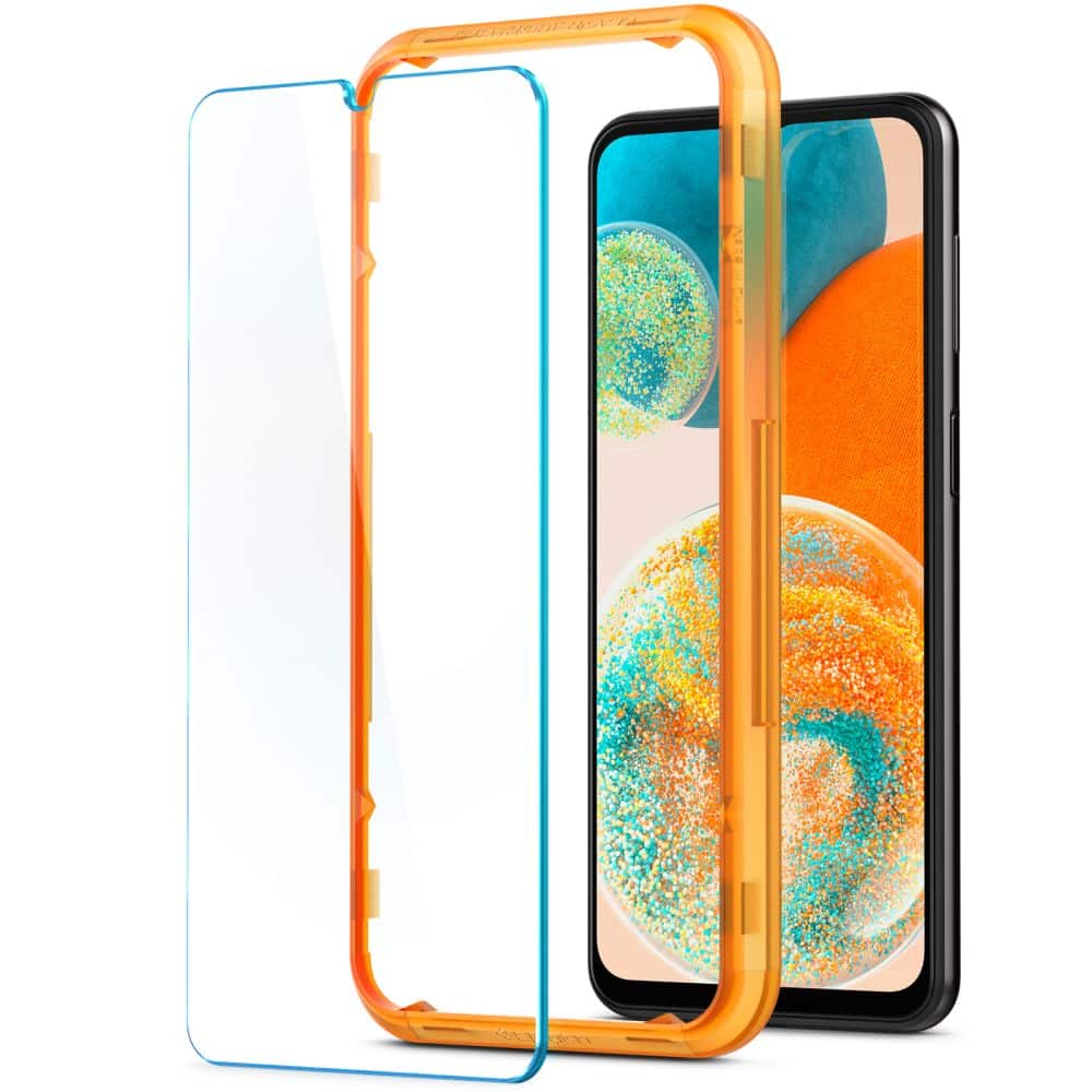 SPIGEN ALM GLAS.TR KALJENO STAKLO 2-KOM ZA SAMSUNG GALAXY A23 5G / LTE (AGL05279) CLEAR