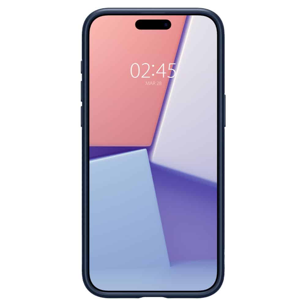 Spigen LIQUID AIR maska za iPhone 15 Pro Max ACS06563 navy blue