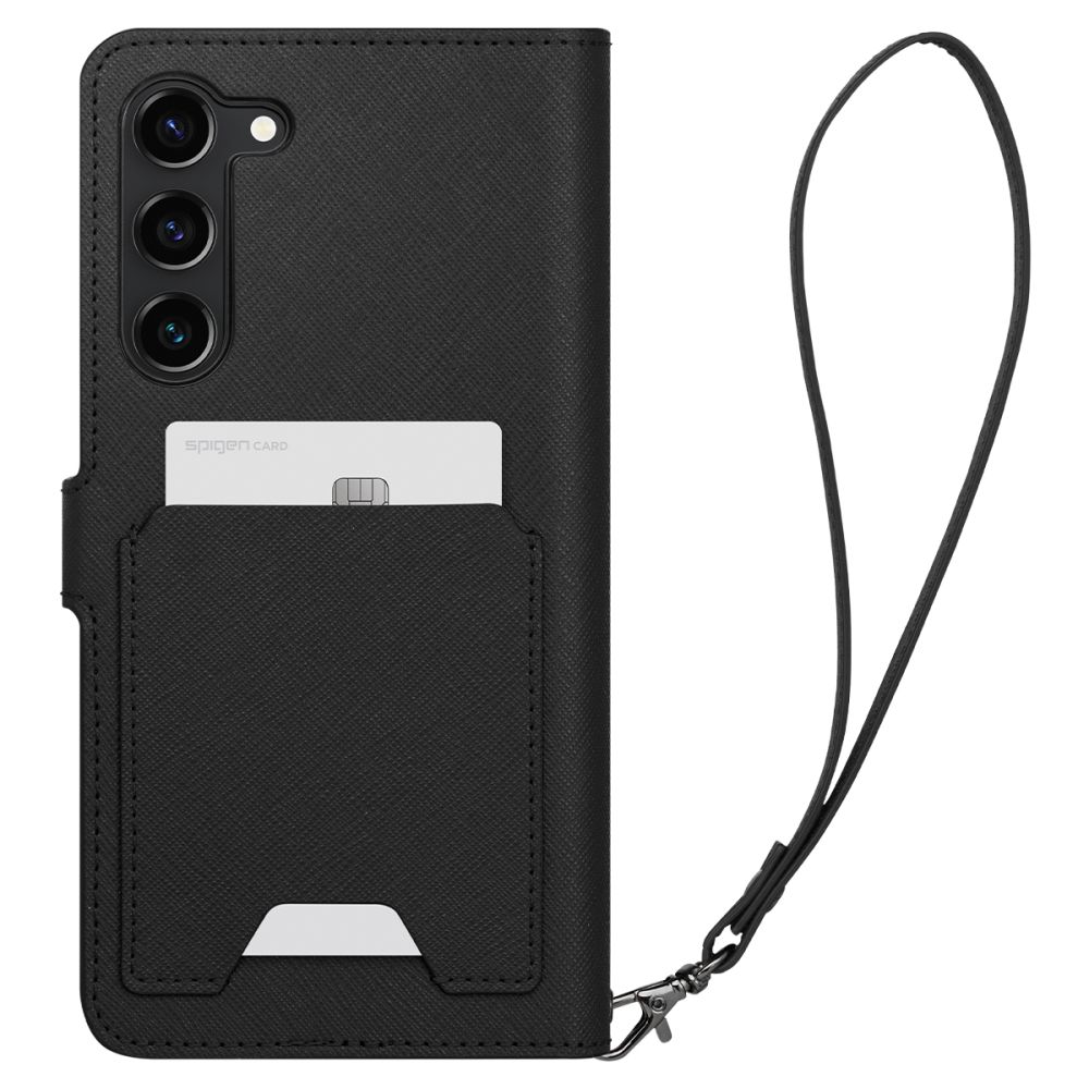 Spigen - Wallet S Plus za Samsung Galaxy S23 - crna