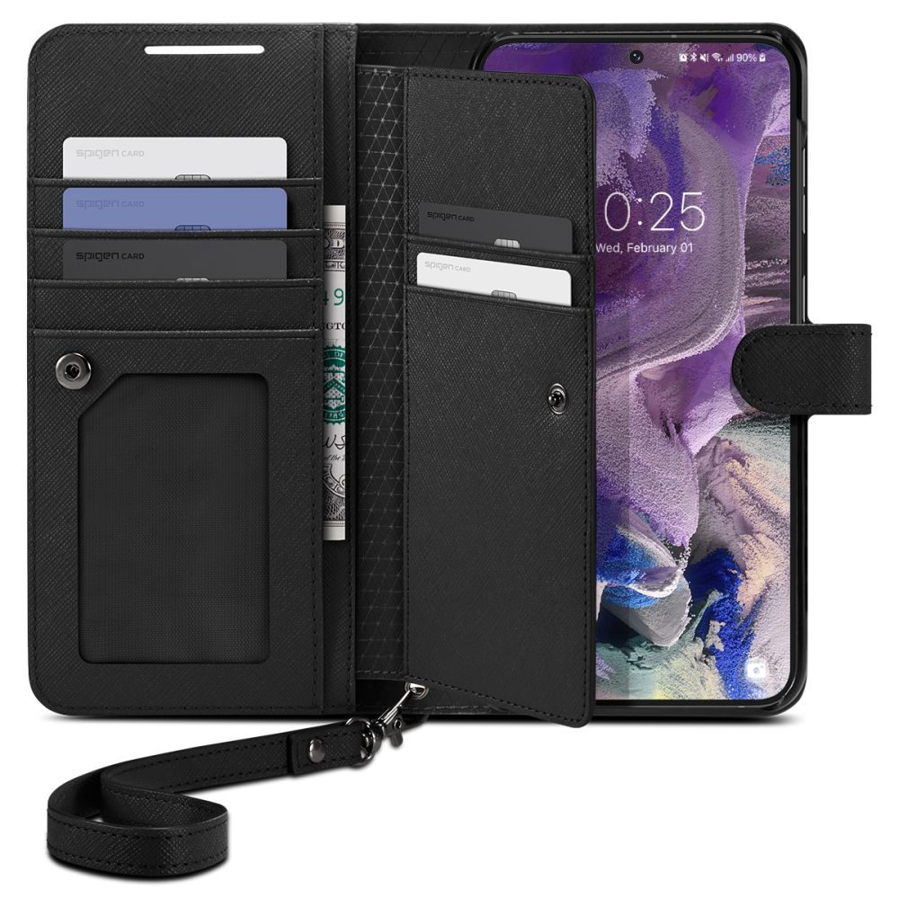 Spigen - Wallet S Plus za Samsung Galaxy S23 - crna