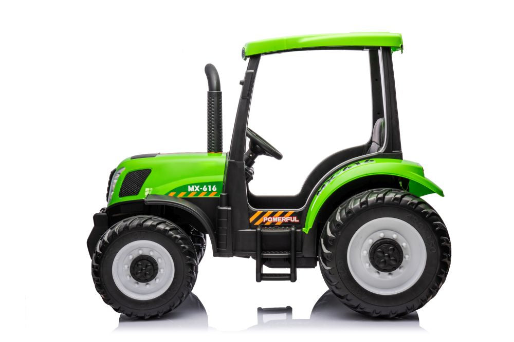 Traktor na akumulator A011 24V - Zeleni