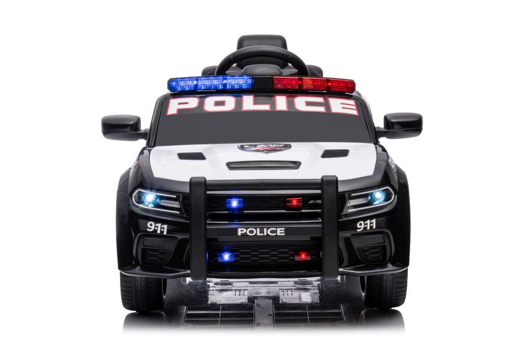 Licencirani policijski auto na akumulator Dodge Charger - crno/bijeli
