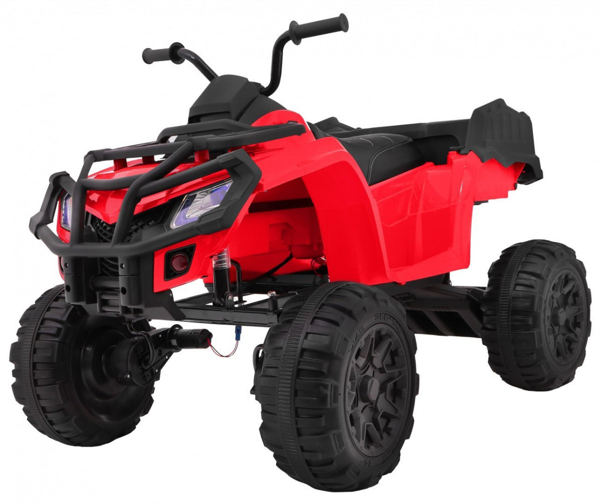 Quad na akumulator All-terrain 4 x 4 - crveni