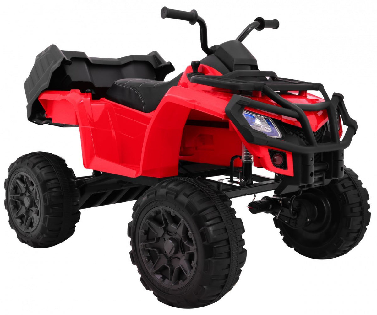 Quad na akumulator All-terrain 4 x 4 - crveni