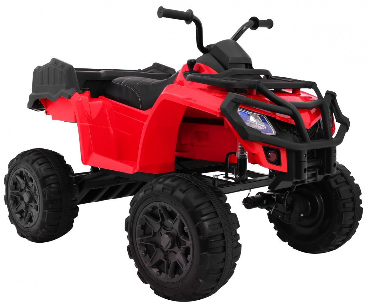 Quad na akumulator All-terrain 4 x 4 - crveni