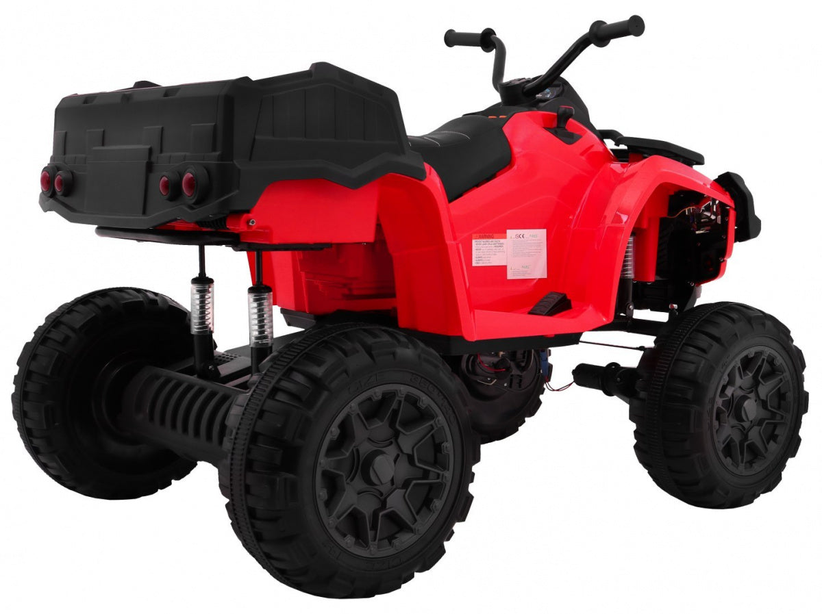 Quad na akumulator All-terrain 4 x 4 - crveni