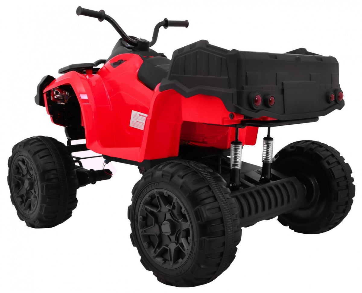 Quad na akumulator All-terrain 4 x 4 - crveni