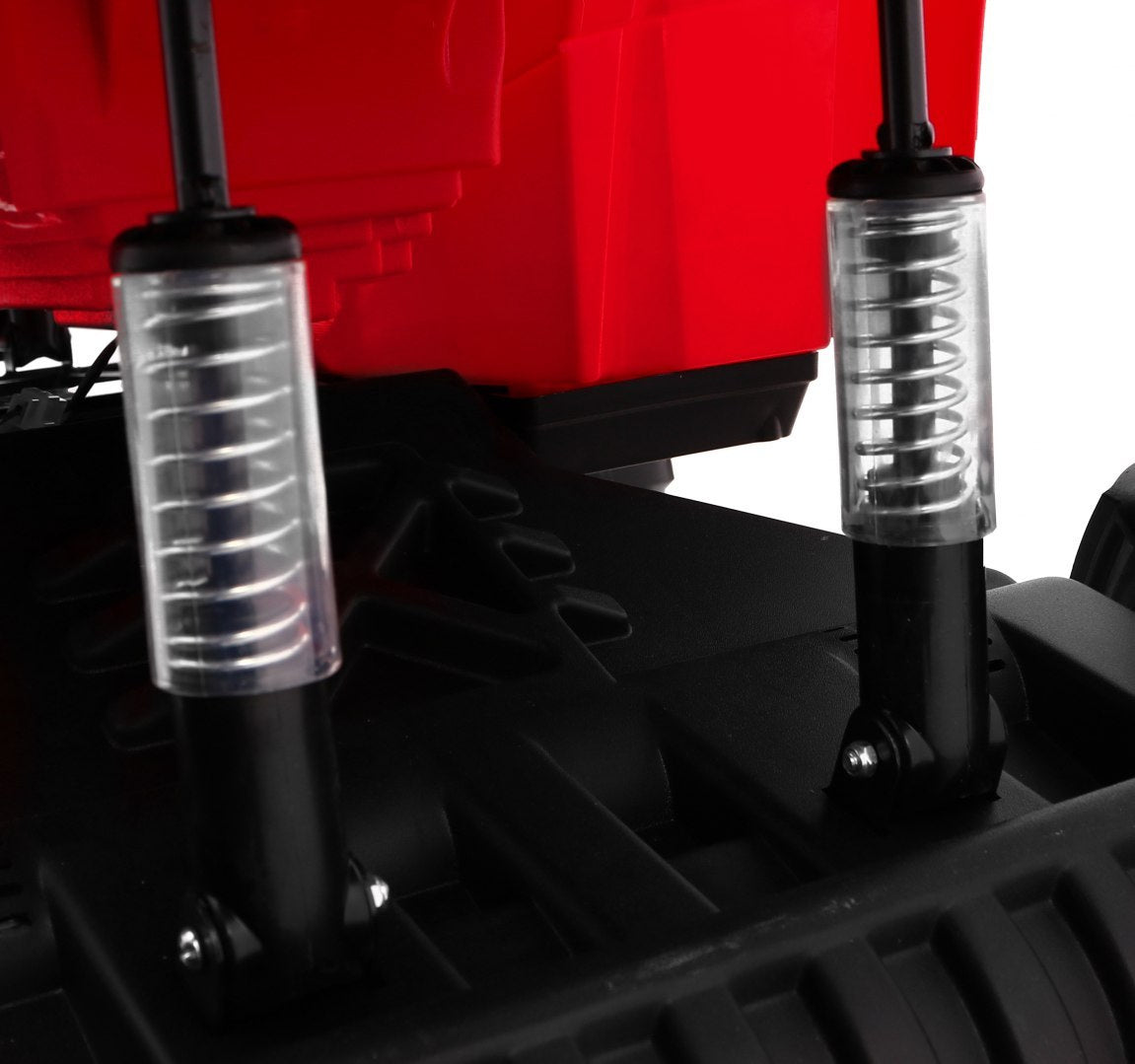 Quad na akumulator All-terrain 4 x 4 - crveni