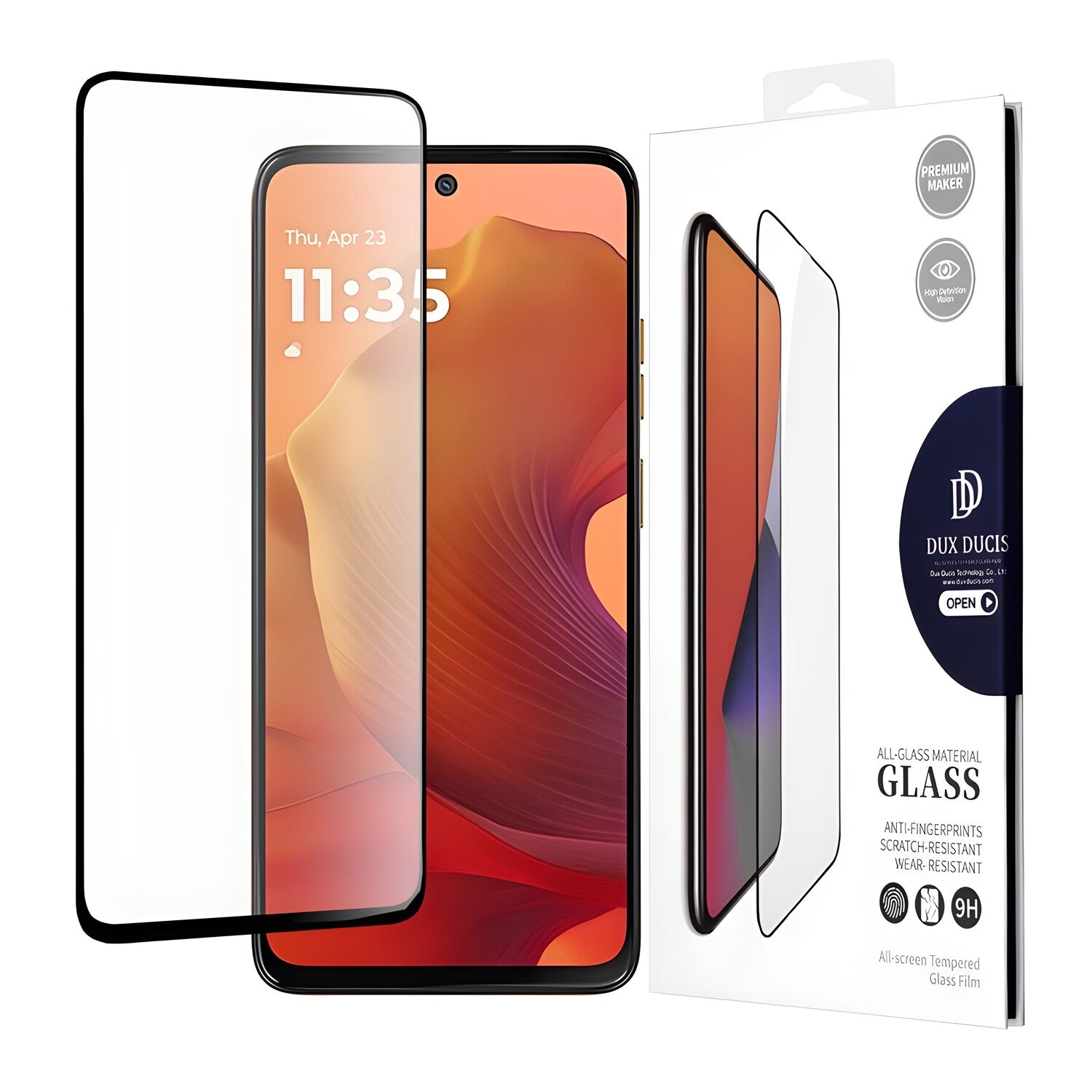 Dux Ducis 10D Kaljeno staklo za Motorola Moto G15/Moto G15 - Crna KP36705