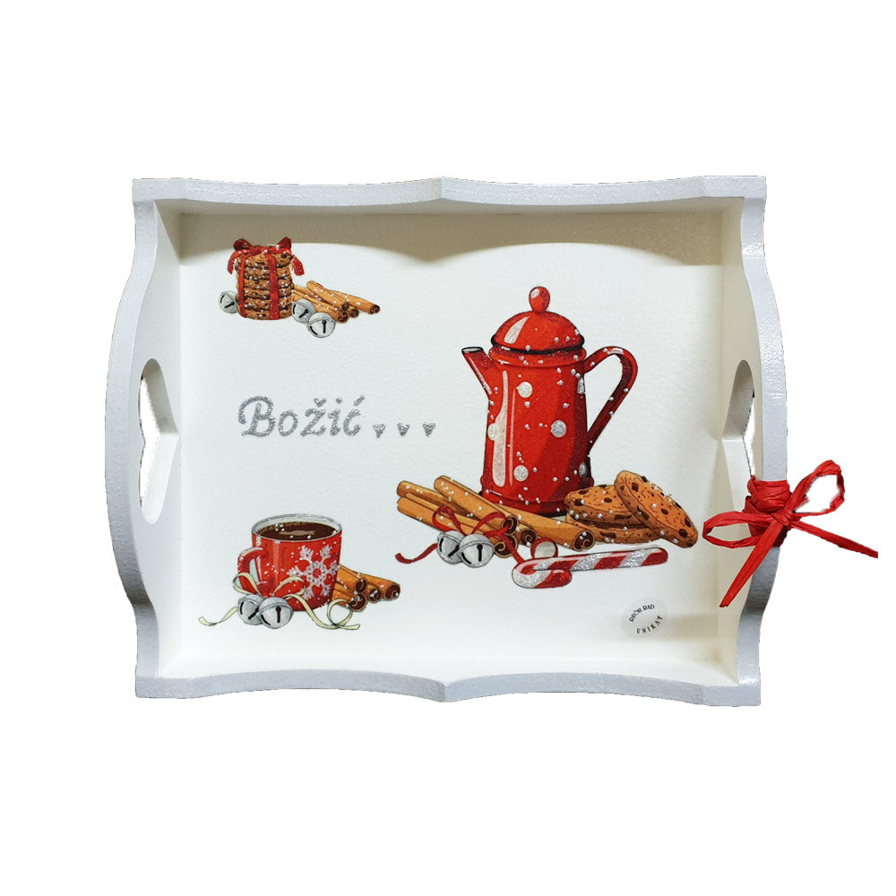 🎁 Blagdanski Poslužavnik za Posebne Trenutke s Najdražima 🎁 Š16022