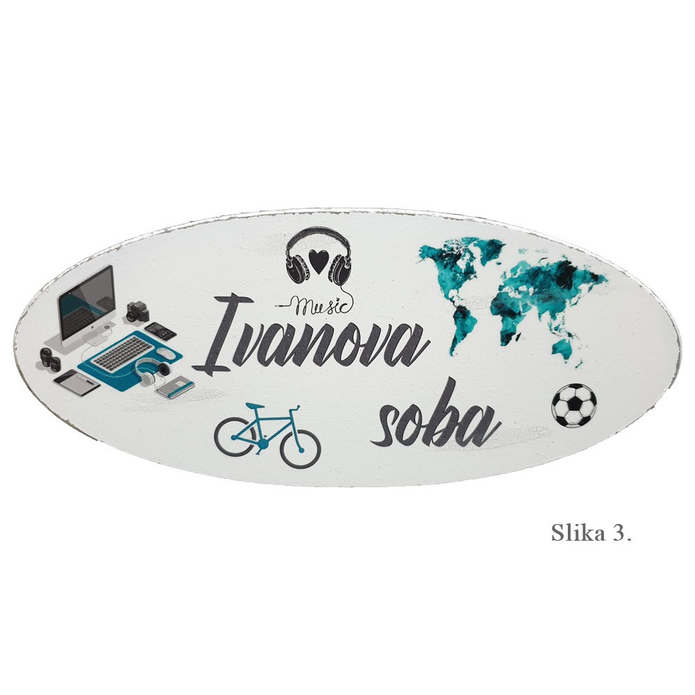 Personalizirani natpisi za dječju sobu