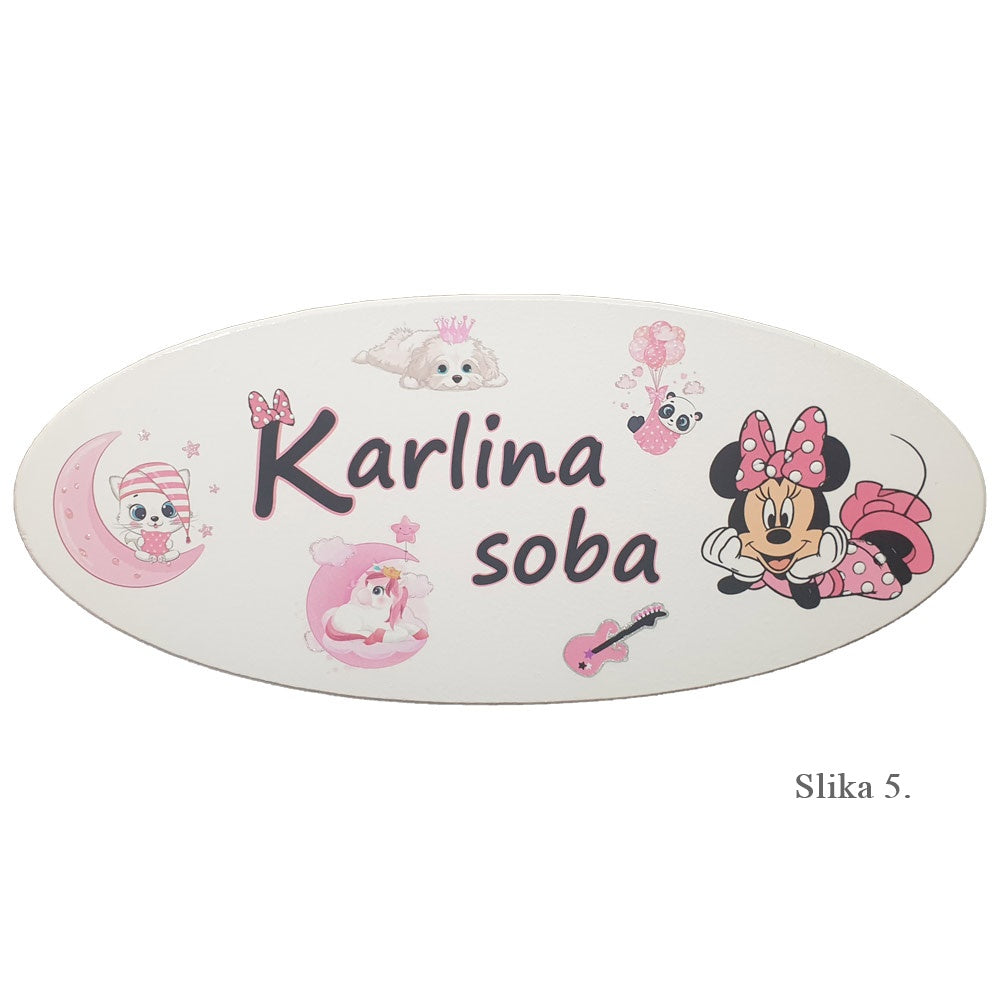 Personalizirani natpisi za dječju sobu