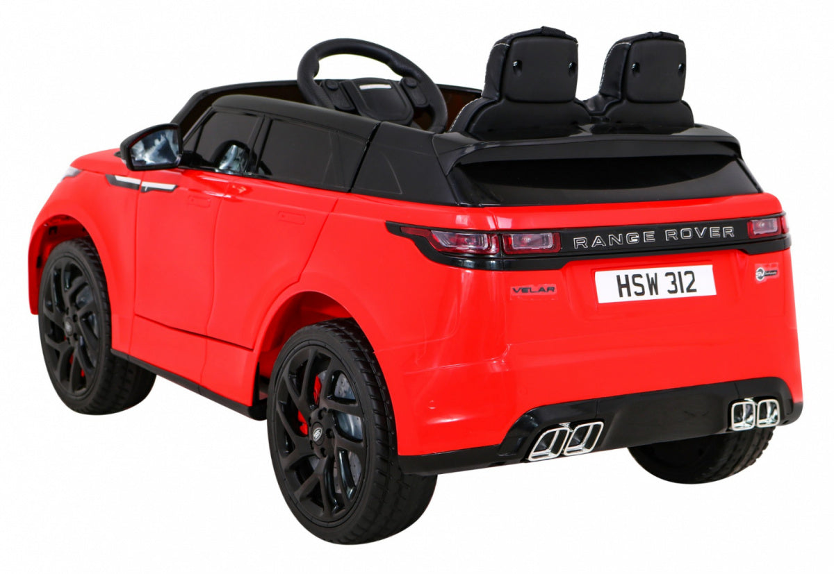 Licencirani auto na akumulator Range Rover Velar - crveni