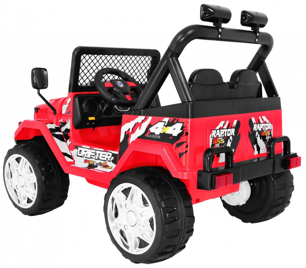 Auto na akumulator RAPTOR Drifter - crveni