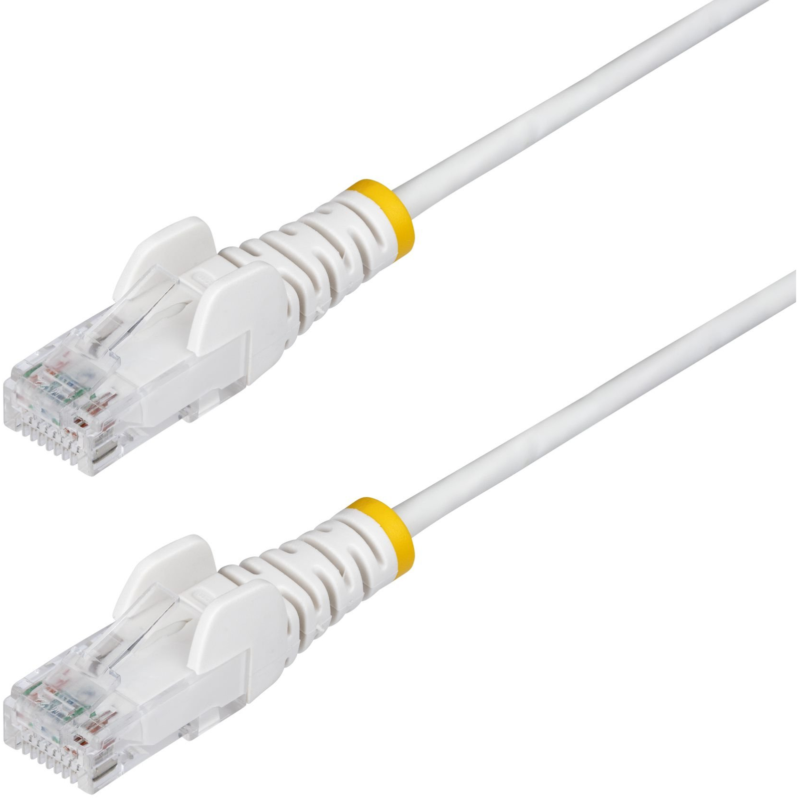 StarTech.com N6PAT100CMWHS kabel za umrežavanje Bijelo 1 m Cat6 U/UTP (UTP)