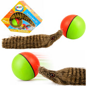 Ball with Fluffy Ferret Tail Interactive Bath Toy
