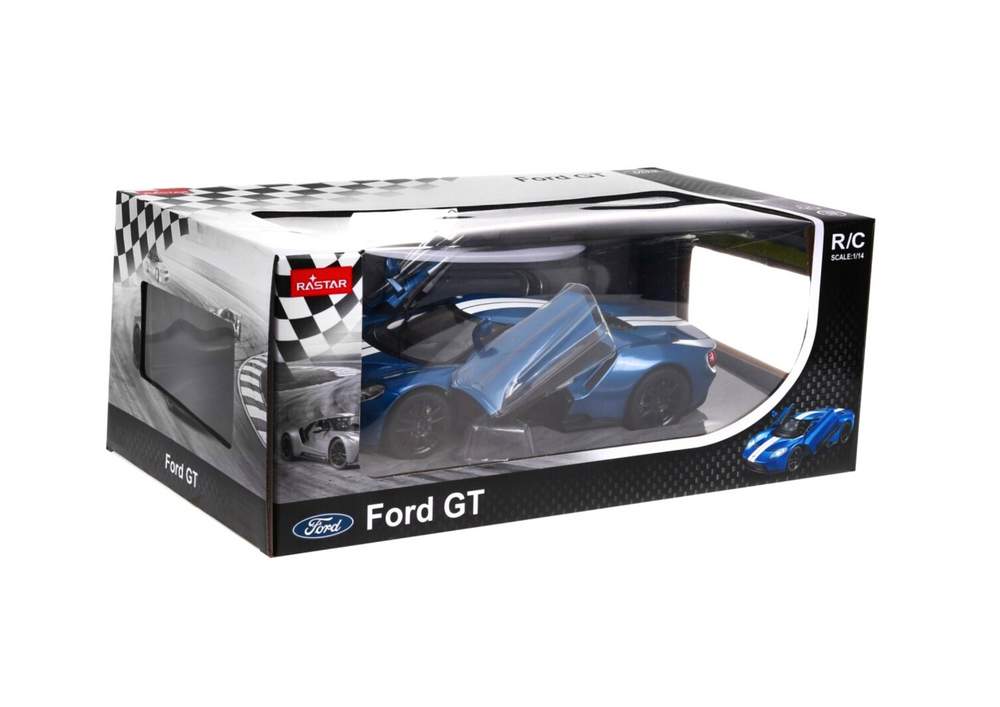 Licencirani auto na daljinsko upravljanje Ford GT 1:14 - plavi