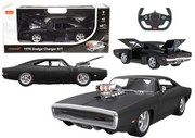 Licencirani auto na daljinsko upravljanje Dodge Charger R/T - crni